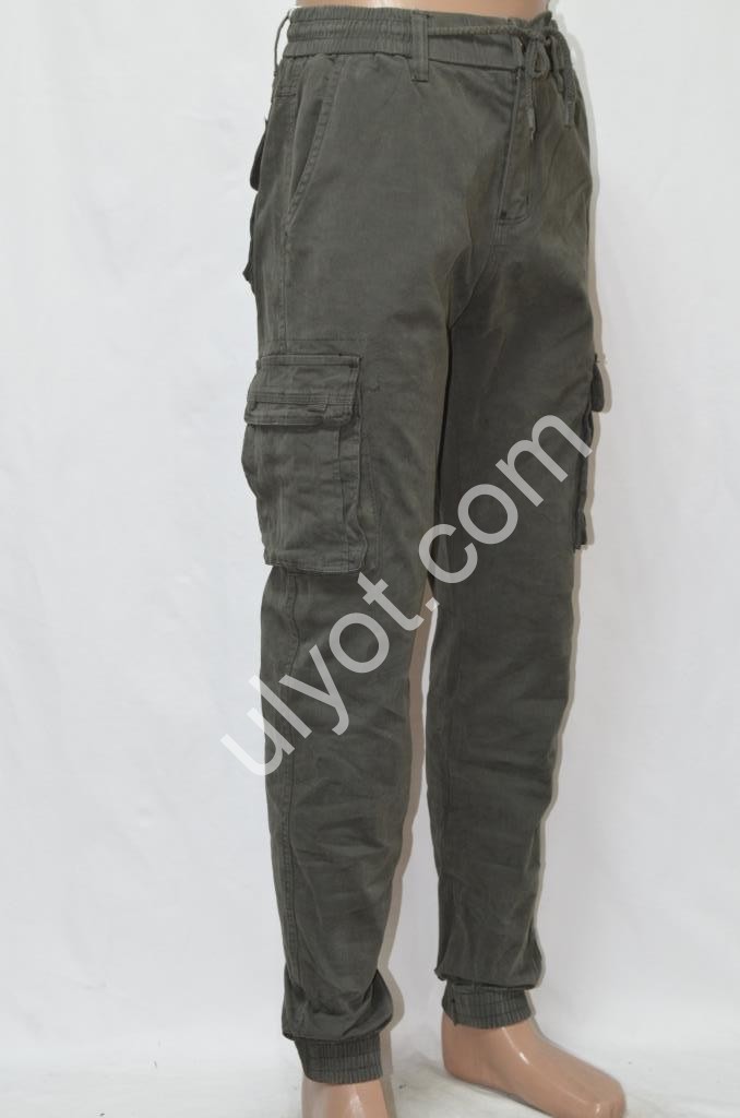 ДЖЕГИНСЫ AKPZEN (30-40) ХАКИ 8097-01