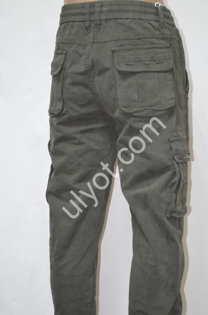 ДЖЕГИНСЫ AKPZEN (30-40) ХАКИ 8097-01