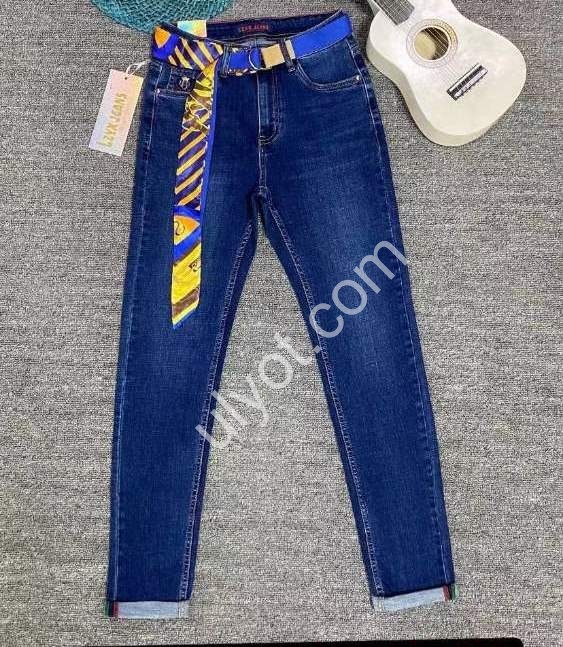 ДЖИНСЫ LZYX (28-33) СИНИЙ L88092