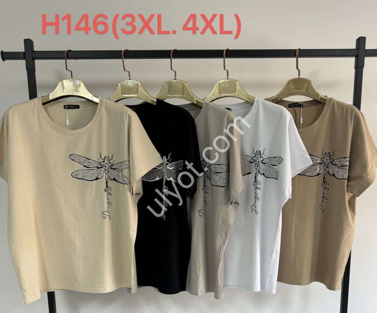 ФУТБОЛКА (3XL/4XL) МІКС H146