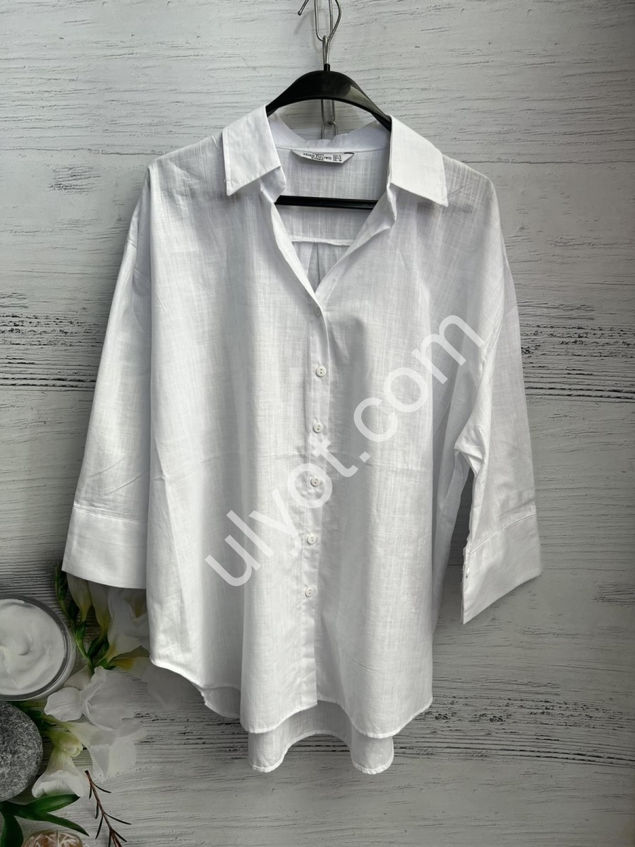 Сорочка-015 (S-XL) БІЛИЙ