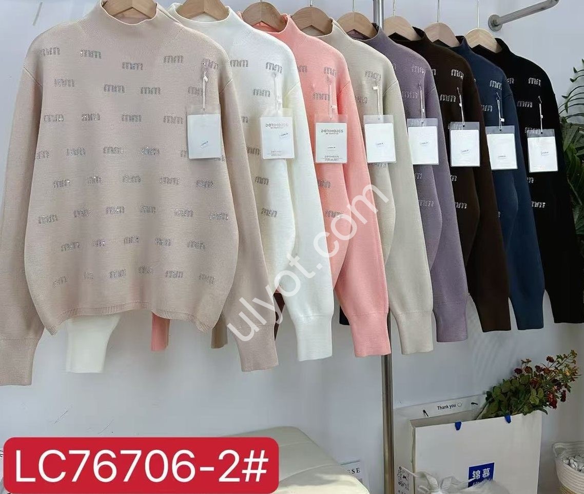 СВИТЕР (ONE SIZE 46-50) МИКС 76706-2