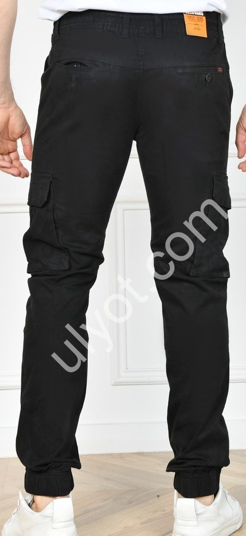 ДЖЕГІНСИ LS JEANS (32-40) ЧОРНИЙ 722B
