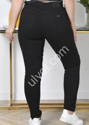 ДЖИНСЫ KT.MOSS (31-38) ЧЕРНЫЙ 1159