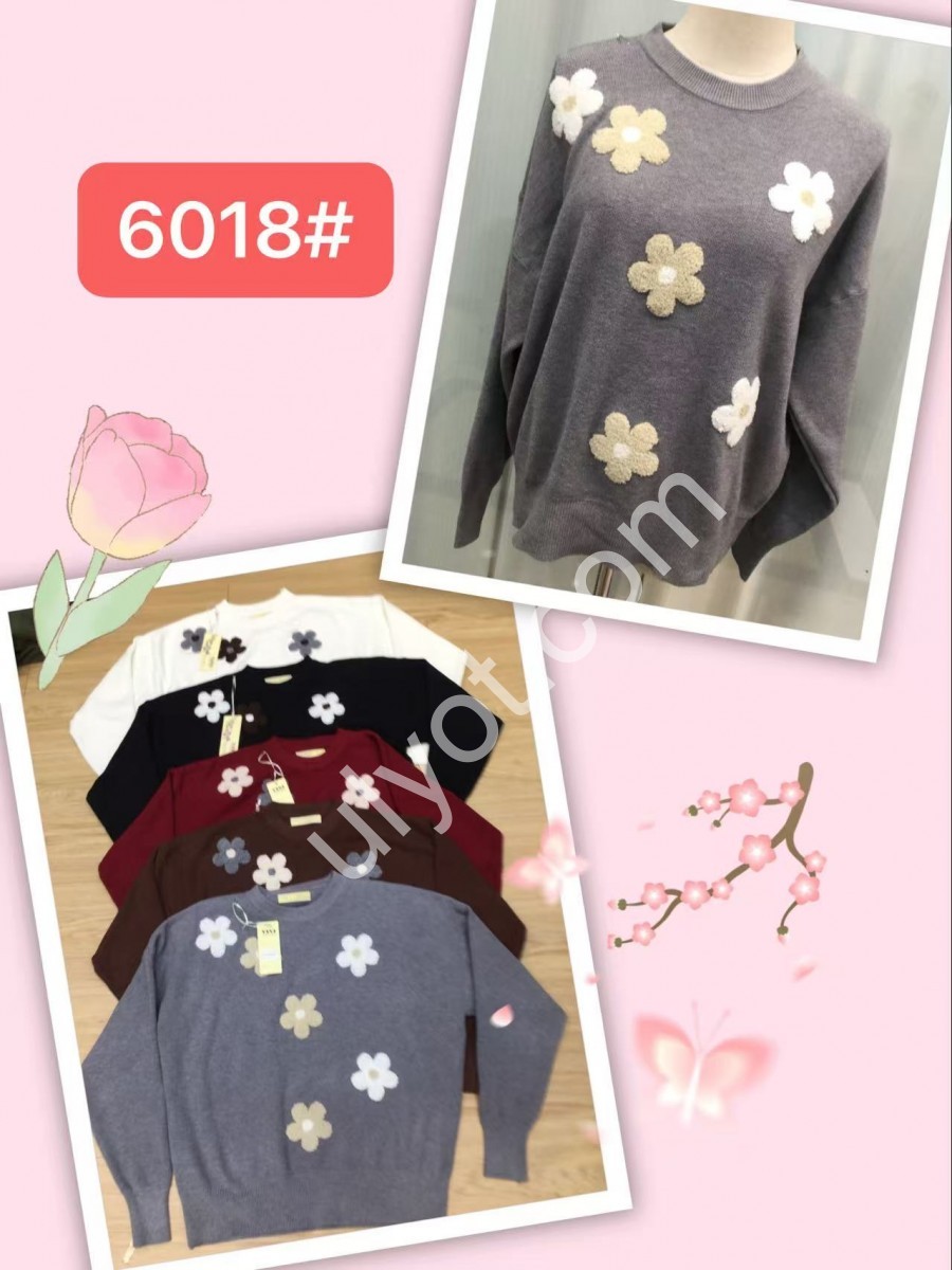 СВИТЕР (ONE SIZE 50-56) МИКС 6018