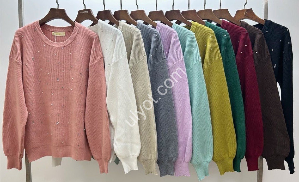 СВІТЕР (ONE SIZE 48-52) МІКС 2540