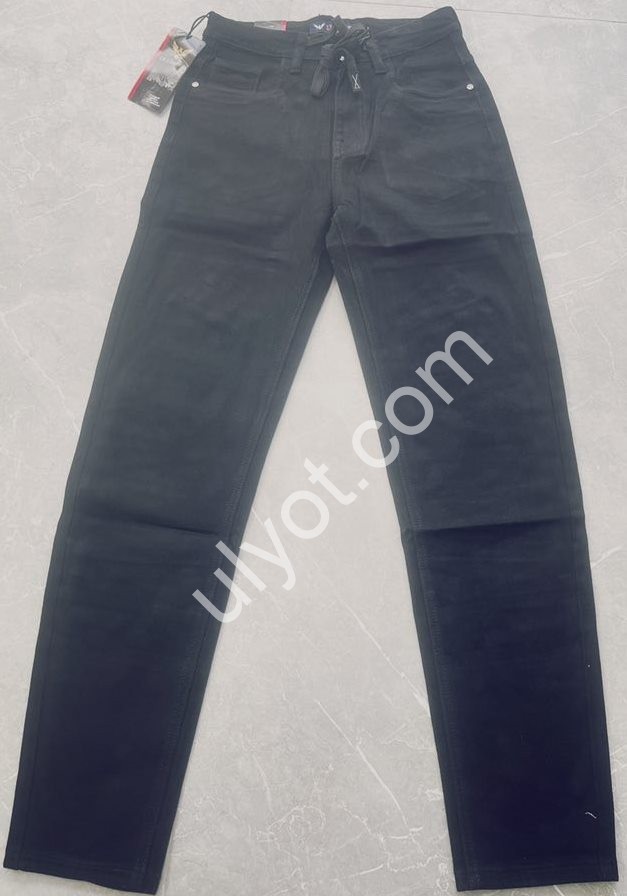 ДЖИНСИ LS JEANS (29-38) ЧОРНИЙ 907
