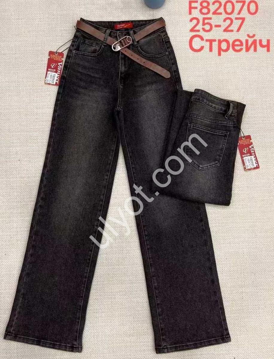 ДЖИНСЫ VANVER (25-27) ГРАФИТ 82070