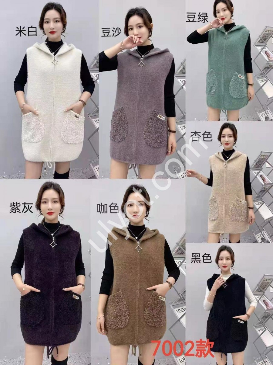 ЖИЛЕТКА (ONE SIZE 52-58) МИКС 7002