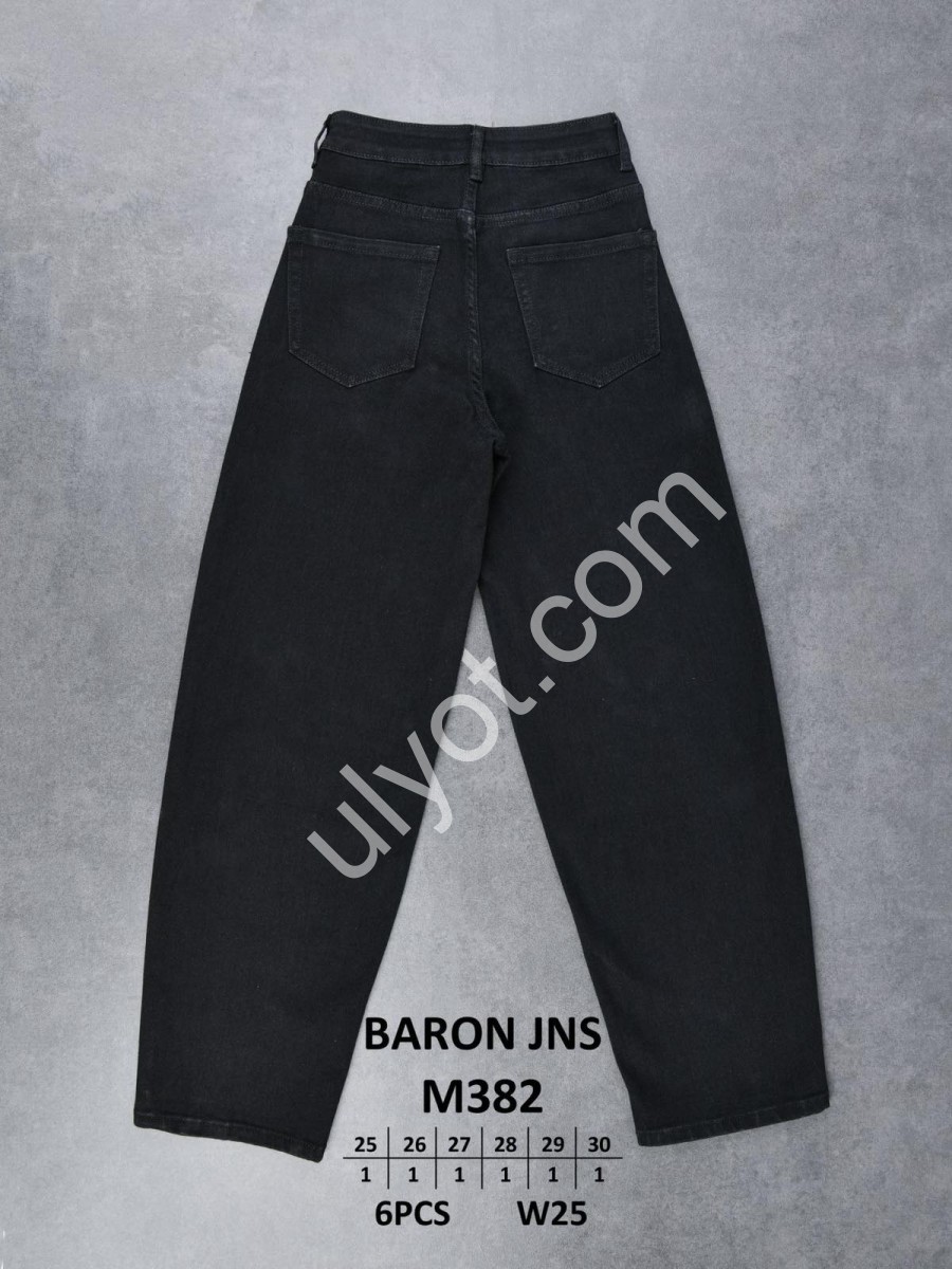 ДЖИНСИ BARON (25-30) ЧОРНИЙ S382