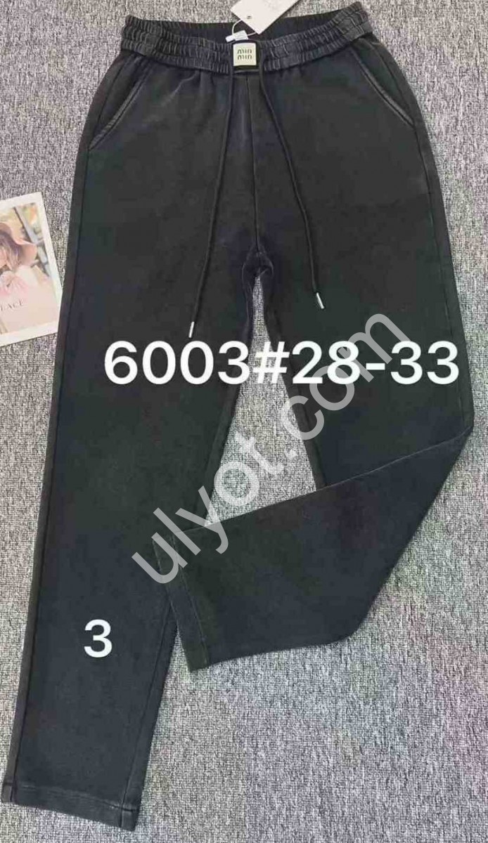 ДЖЕГИНСЫ (28-33) ГРАФИТ 6003