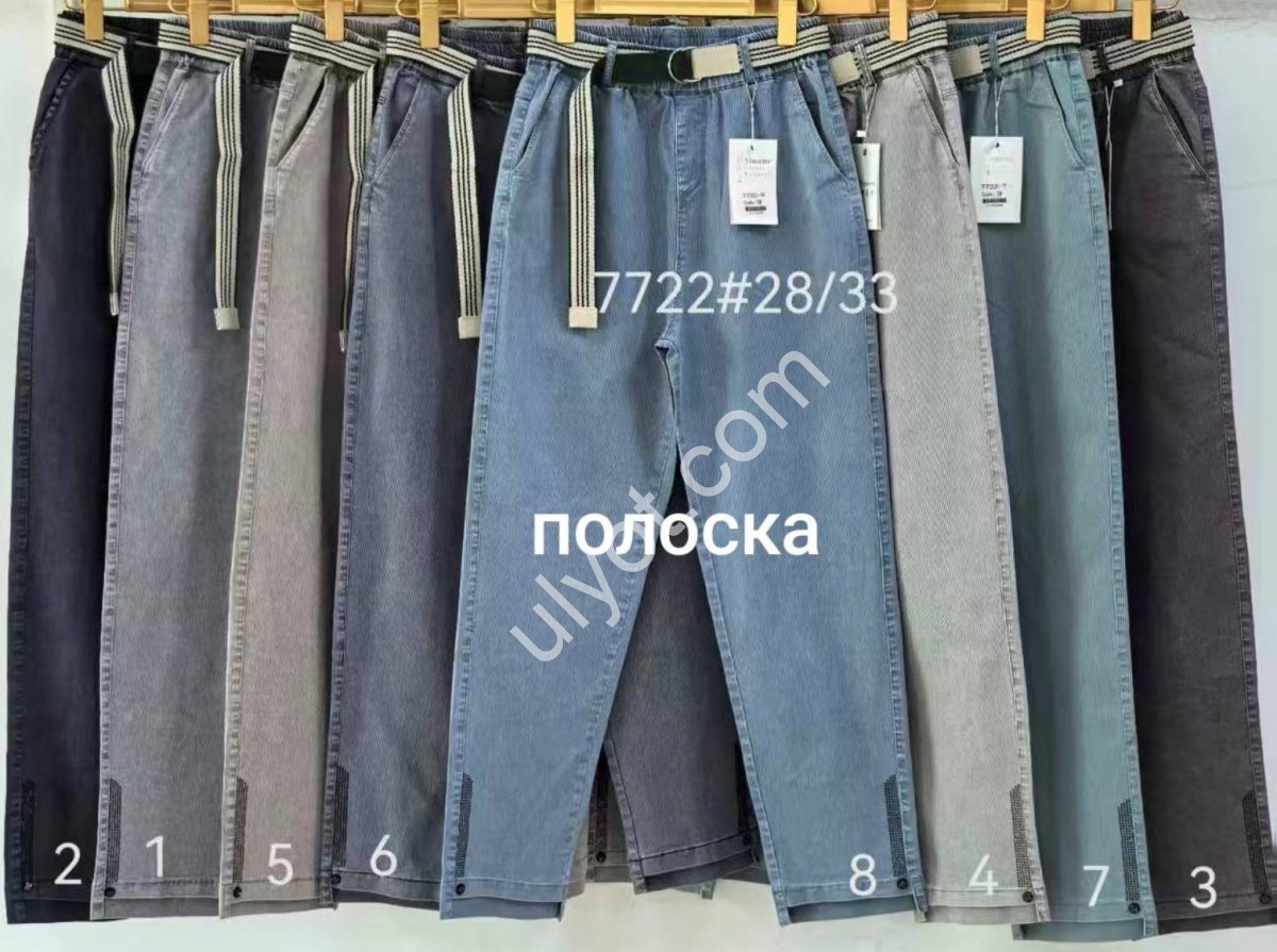БРЮКИ (28-33) ЦВЕТ-2 7722