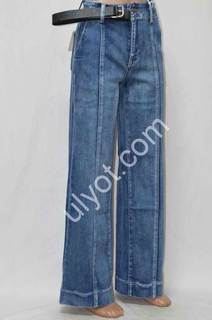 ДЖИНСЫ M.SARA (XS-XL) Т.СИНИЙ 2297