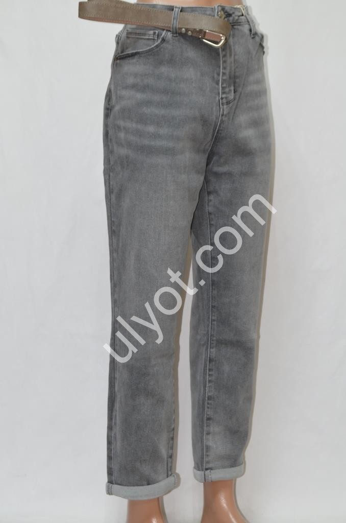 ДЖИНСИ M.SARA (M-3XL) ГРАФІТ 901-D