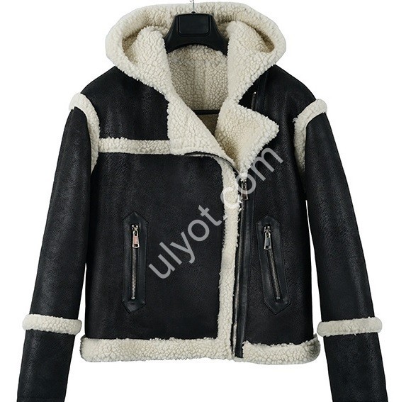ДУБЛЕНКА AOLONG (S-2XL) ЧОРНИЙ 8837