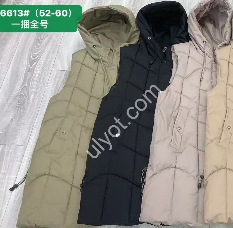 ЖИЛЕТКА (52-60) ОЛИВКА 6613