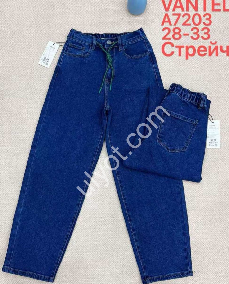 ДЖЕГІНСИ VANTEL (28-33) Т.СИНІЙ A7203