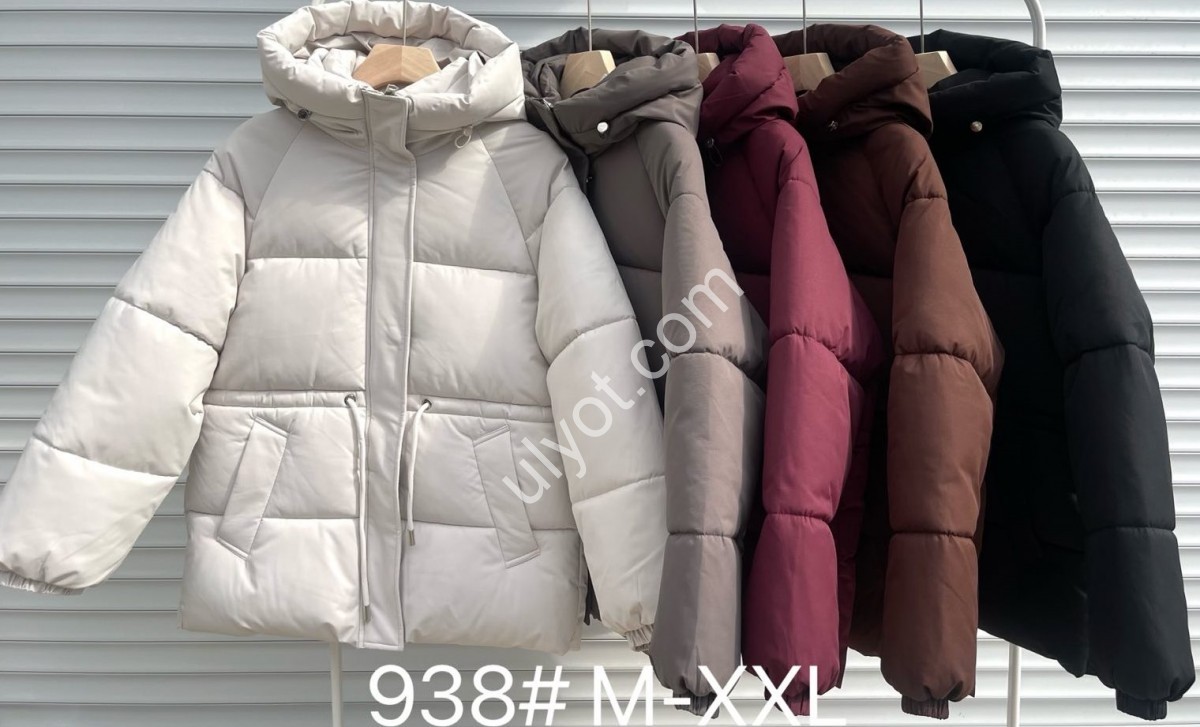 КУРТКА (M-2XL) БІЛИЙ 938