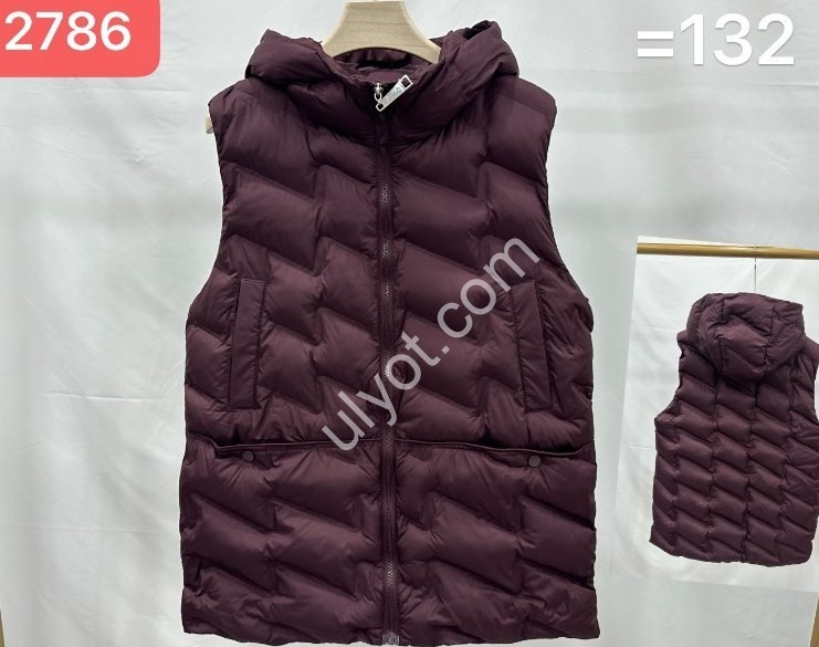 ЖИЛЕТКА (M-2XL) ЧОРНИЙ JL628