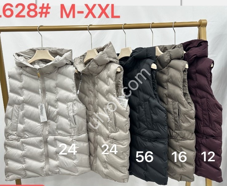 ЖИЛЕТКА (M-2XL) ЧОРНИЙ JL628