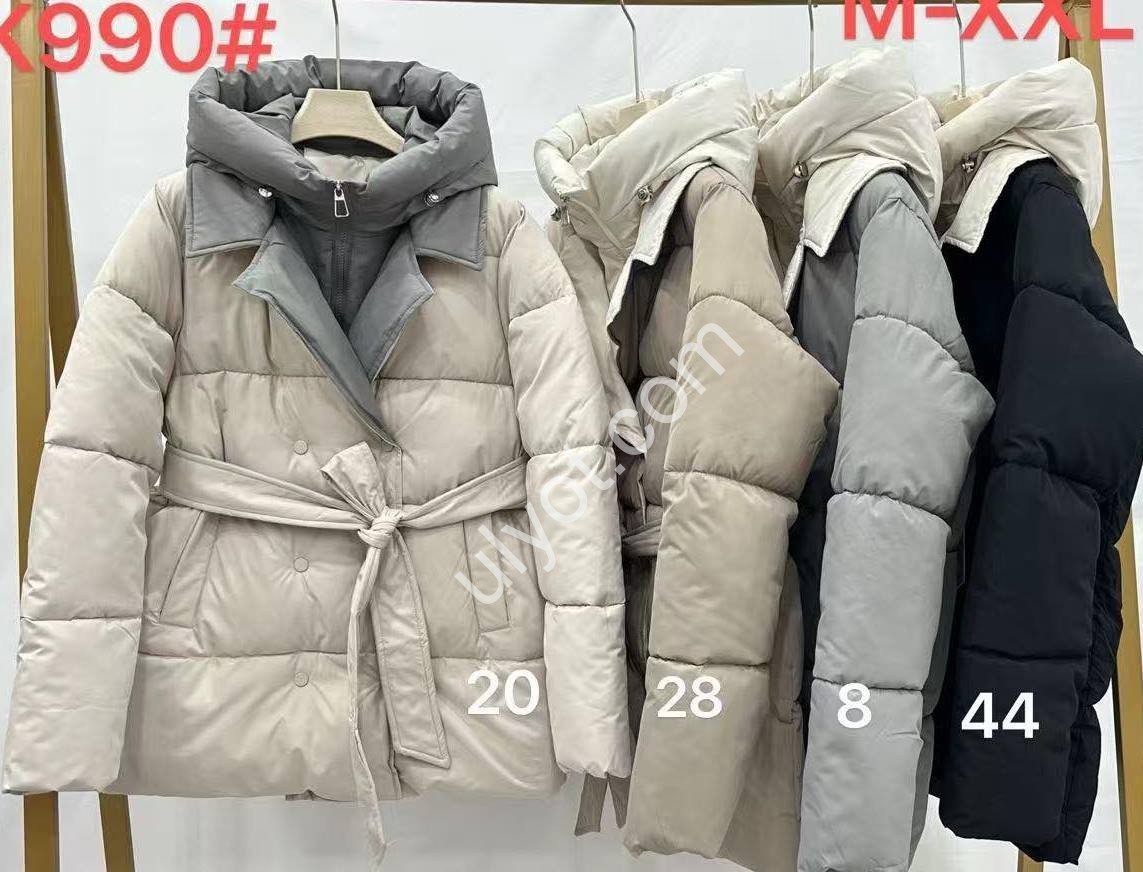 КУРТКА (M-2XL) МОЛОКО K990