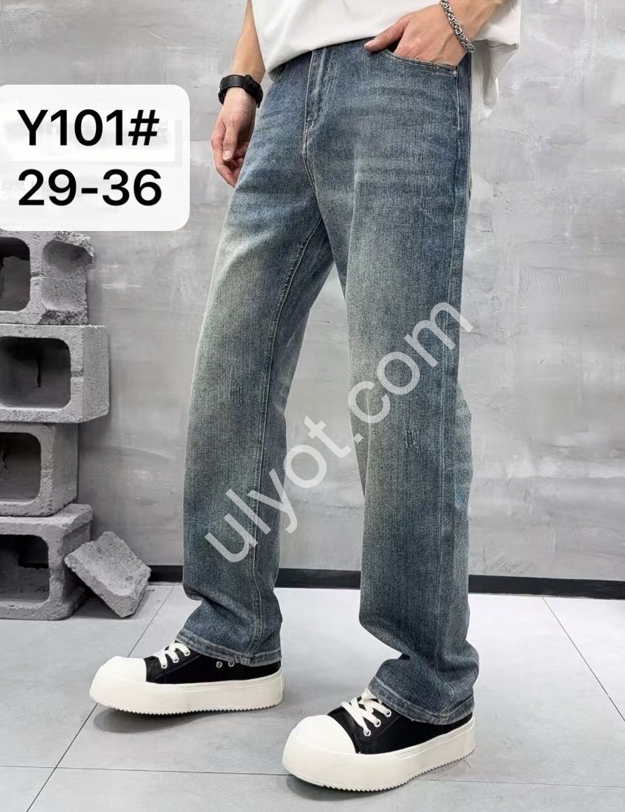 ДЖИНСИ BARON (29-36) Т.СИНІЙ Y101