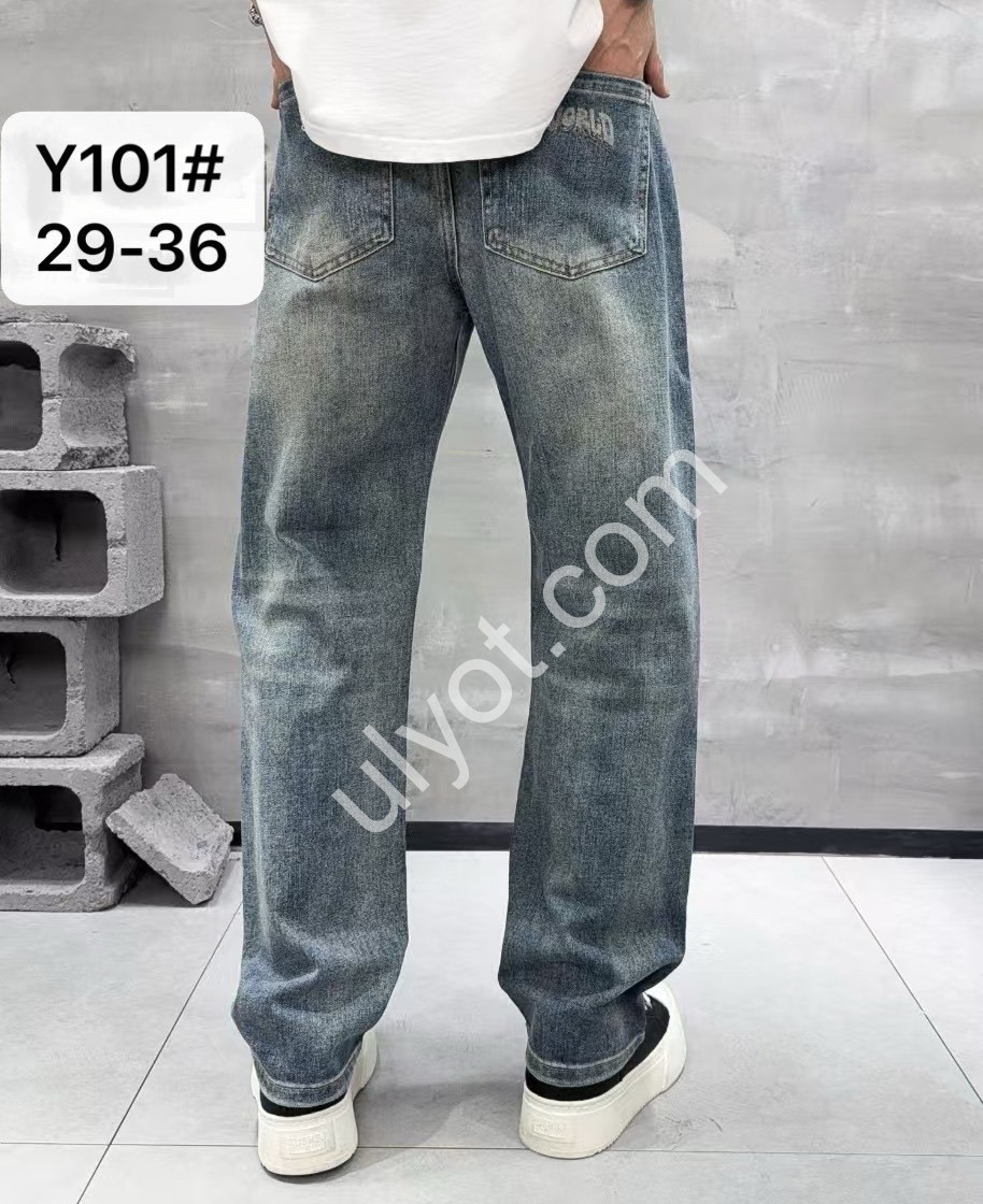 ДЖИНСИ BARON (29-36) Т.СИНІЙ Y101