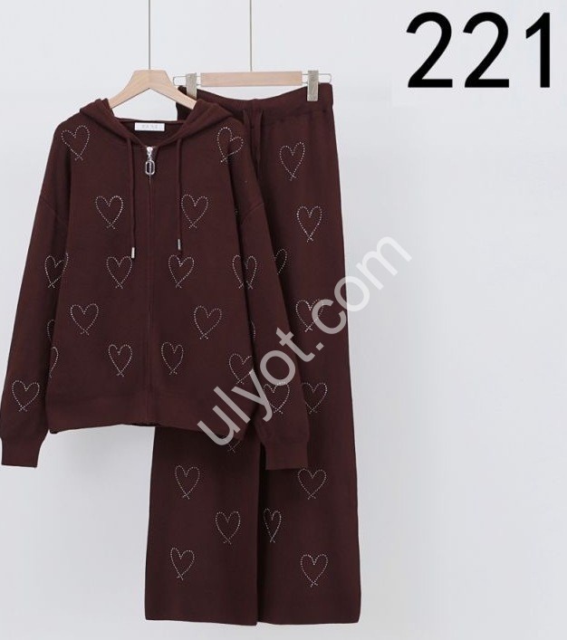 КОСТЮМ (OVER SIZE) МИКС 221