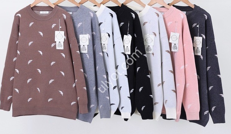 Фото 1 СВИТЕР (OVER SIZE) МИКС 126