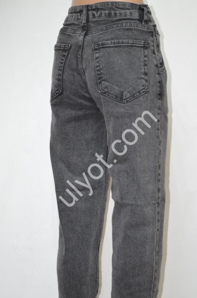 ДЖИНСЫ REAL FOCUS (25-27) ГРАФИТ 1404-5