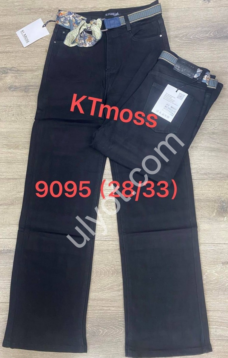ДЖИНСИ KT.MOSS (28-33) ЧОРНИЙ 9095