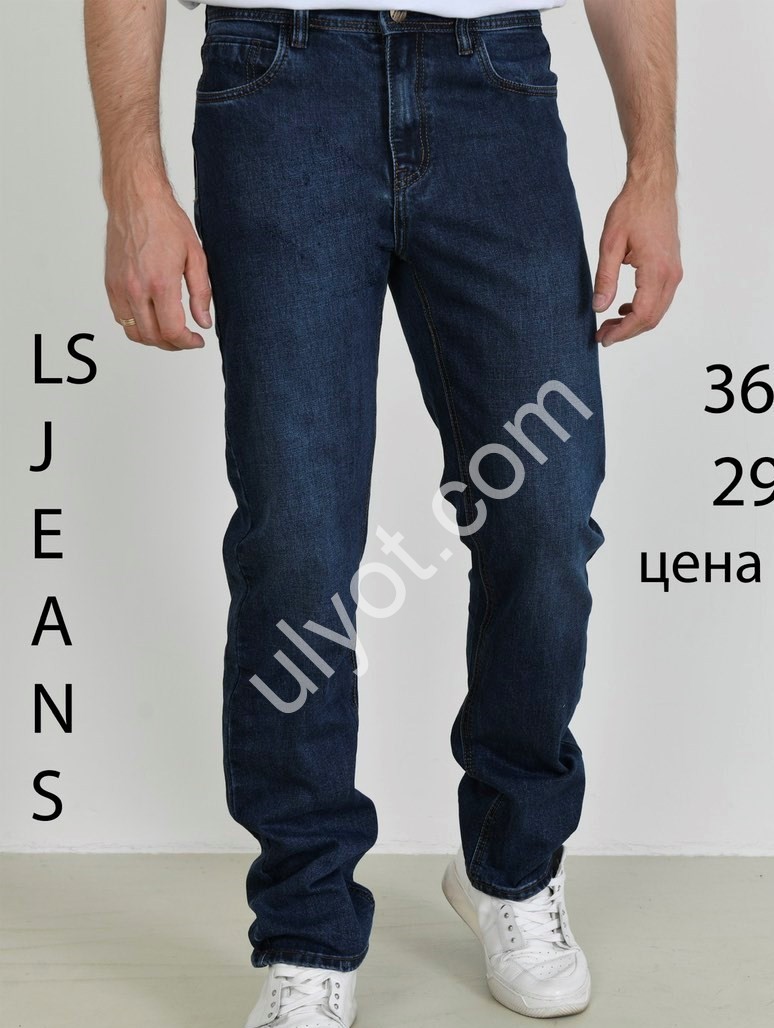 ДЖИНСЫ LS JEANS (29-38) Т.СИНИЙ 364