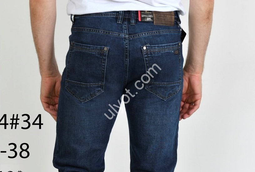ДЖИНСЫ LS JEANS (29-38) Т.СИНИЙ 364