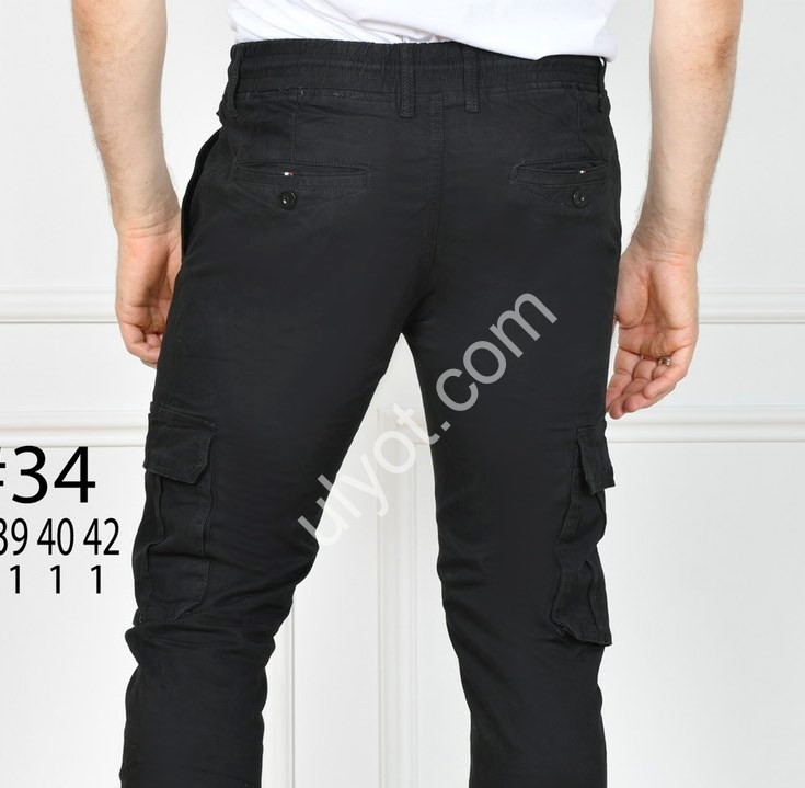 ДЖЕГІНСИ LS JEANS (34-42) ЧОРНИЙ 721D