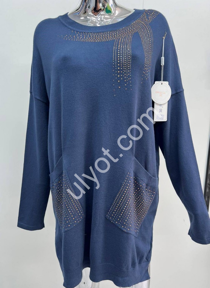 ПЛАТЬЕ-ТУНИКА (ONE SIZE 54-56) МИКС 712705