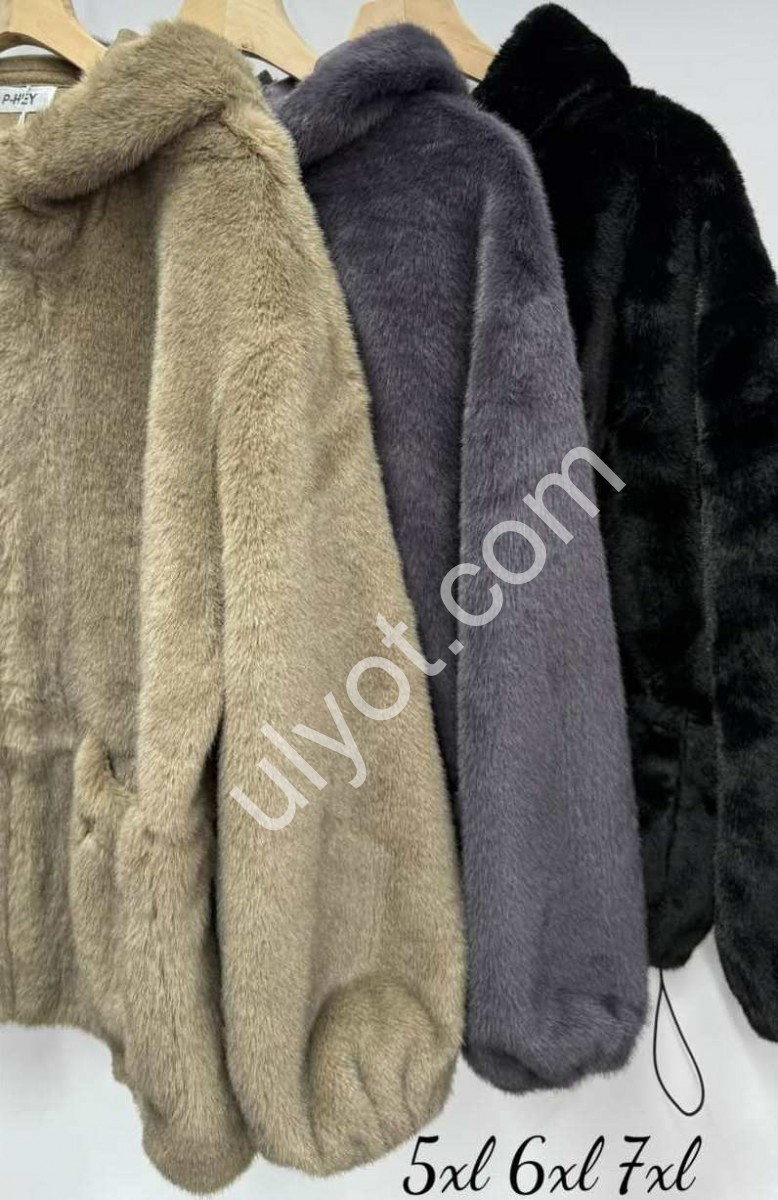 ПОЛУШУБКА (5XL-7XL) МИКС 2612