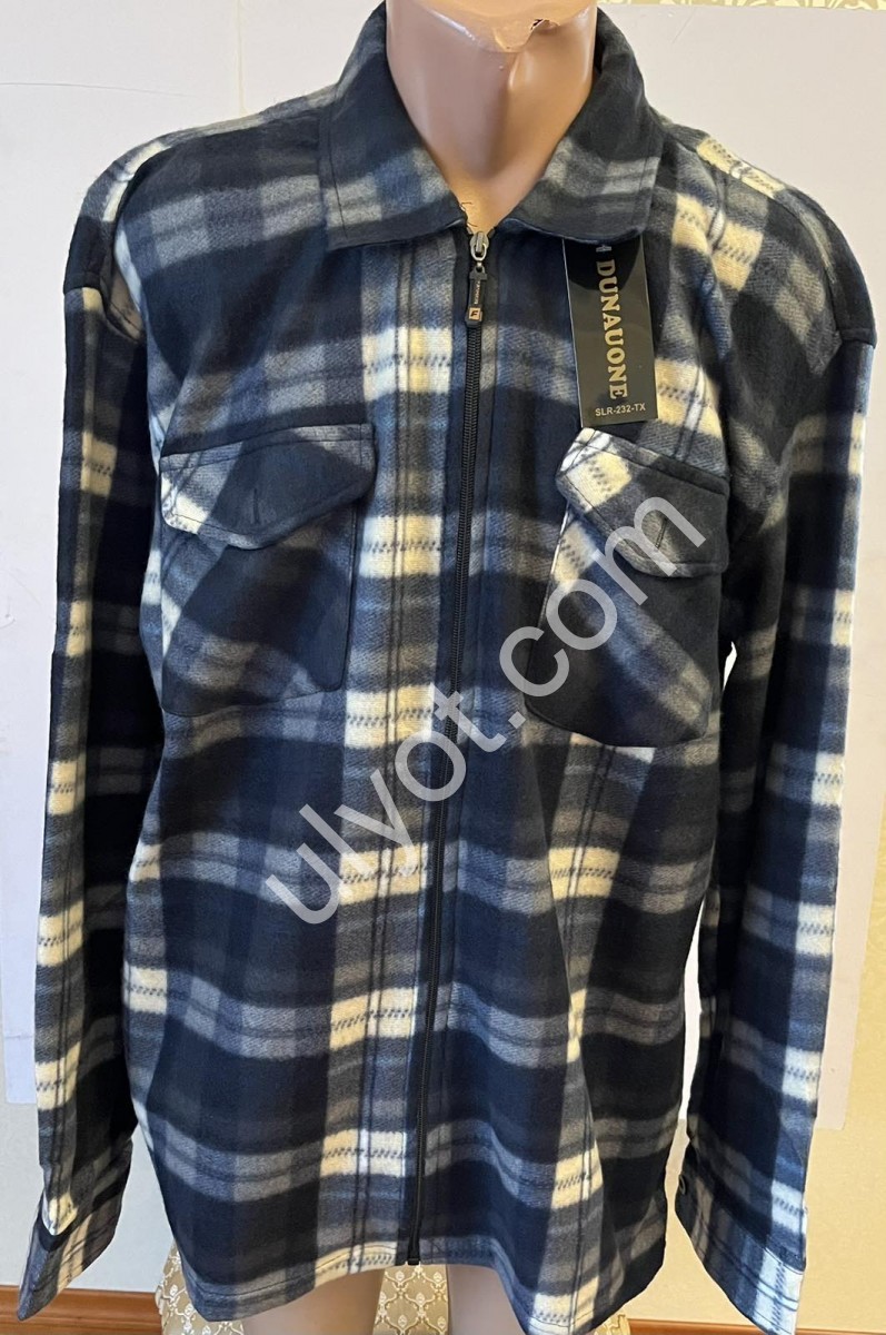 Сорочка (M-3XL) БАЙКА МІКС 232