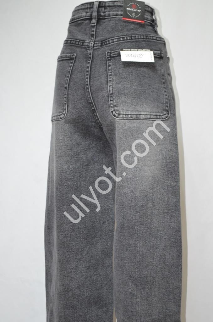ДЖИНСЫ RELUCKY (28-33) ГРАФИТ B0247-1