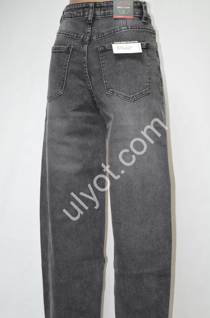 ДЖИНСЫ RELUCKY (25-30) ГРАФИТ B251-1