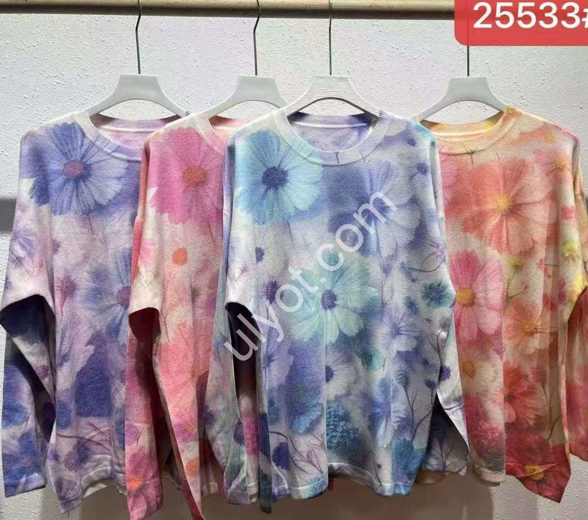 СВИТЕР (ONE SIZE 52-58) МИКС 25533
