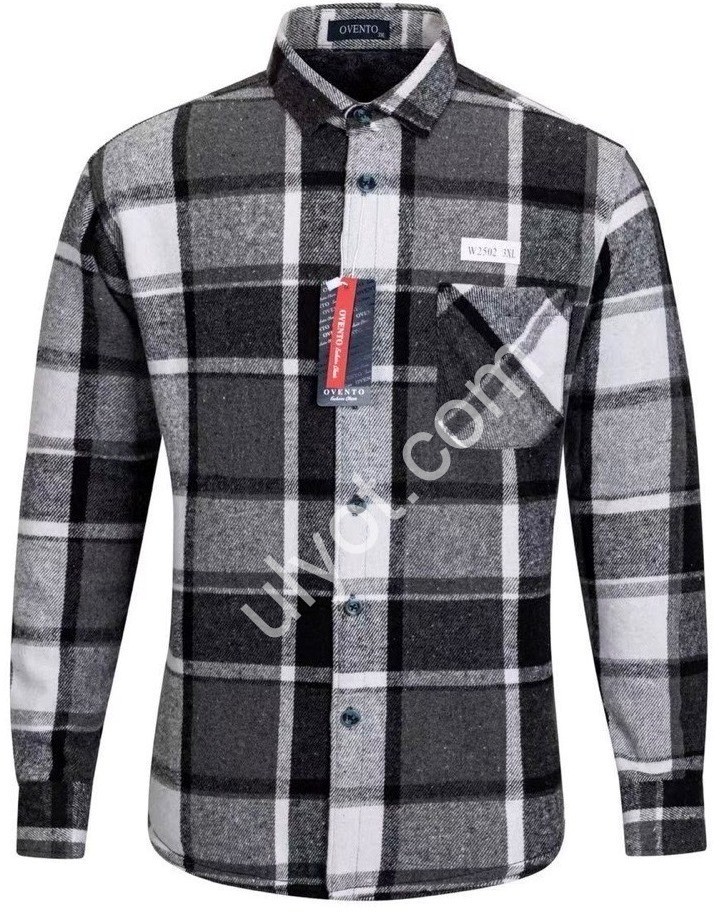 Сорочка (XL-5XL) Хутро Графіт