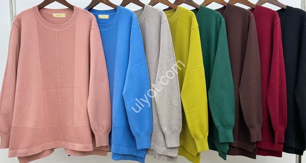 СВИТЕР (ONE SIZE 52-58) МИКС 2514