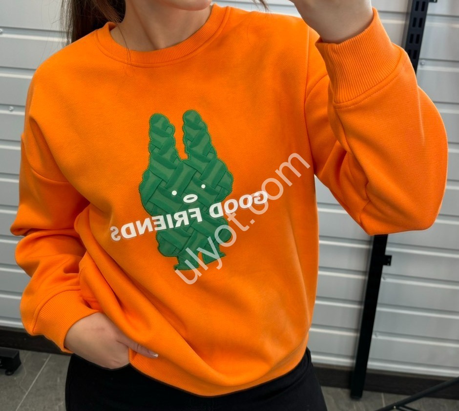 БАТНИК JJF (XL-2XL) МІКРОМУХ ПОРАМАНЖОВИЙ 271031