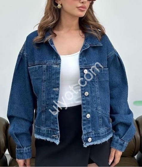 КУРТКА ДЖИНСОВАЯ TOP SHOP (S-L) Т.СИНИЙ 1328