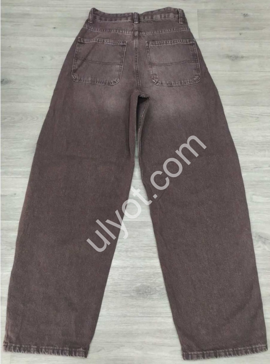 ДЖИНСИ TOP SHOP (25-32) ШОКОЛАД 4908