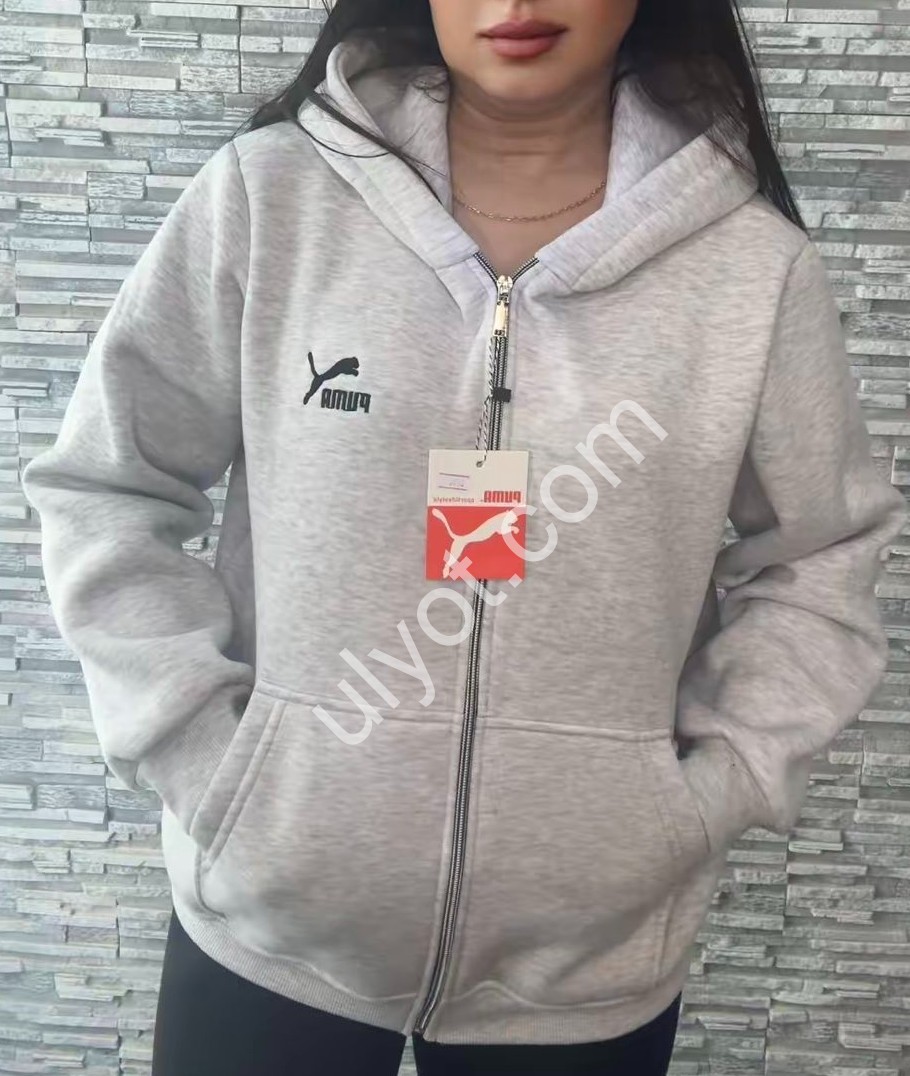 ХУДІ P15 (ONE SIZE 44-46) ФЛІС МЕЛАНЖ 0094
