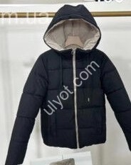 КУРТКА ДВОХСТОРІННЯ (42-48) ЧОРНИЙ K2153B