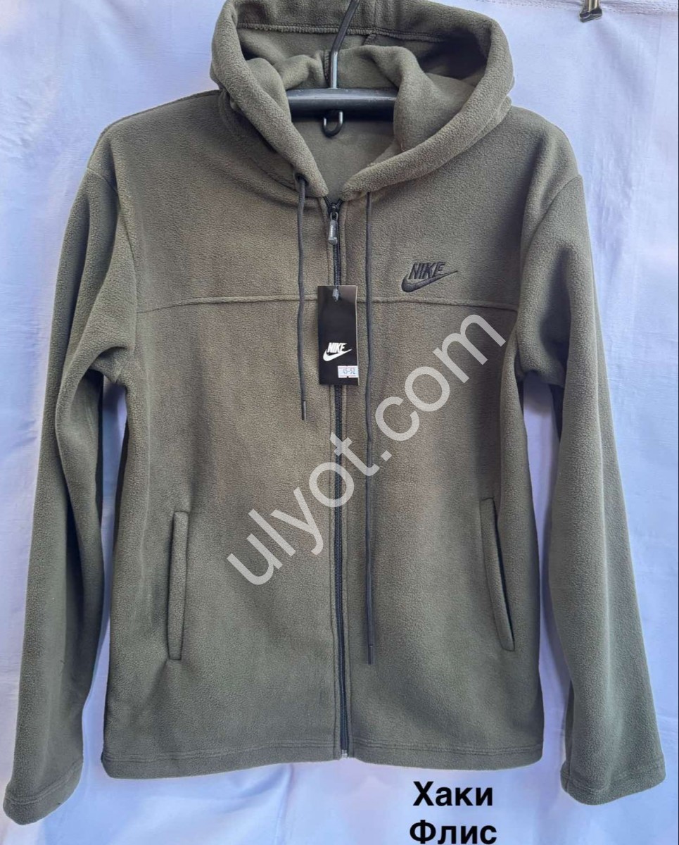 СПОРТ.КОФТА-1 N02 (48-56) ФЛІС ХАКІ