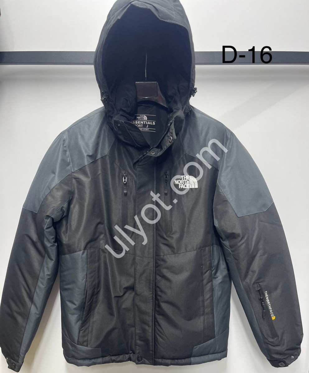 КУРТКА T48 (M-3XL) ЧОРНИЙ D16