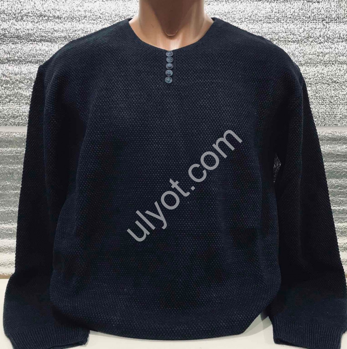 СВІТЕР CASHMERE (M-XL) ГРАФІТ 6370